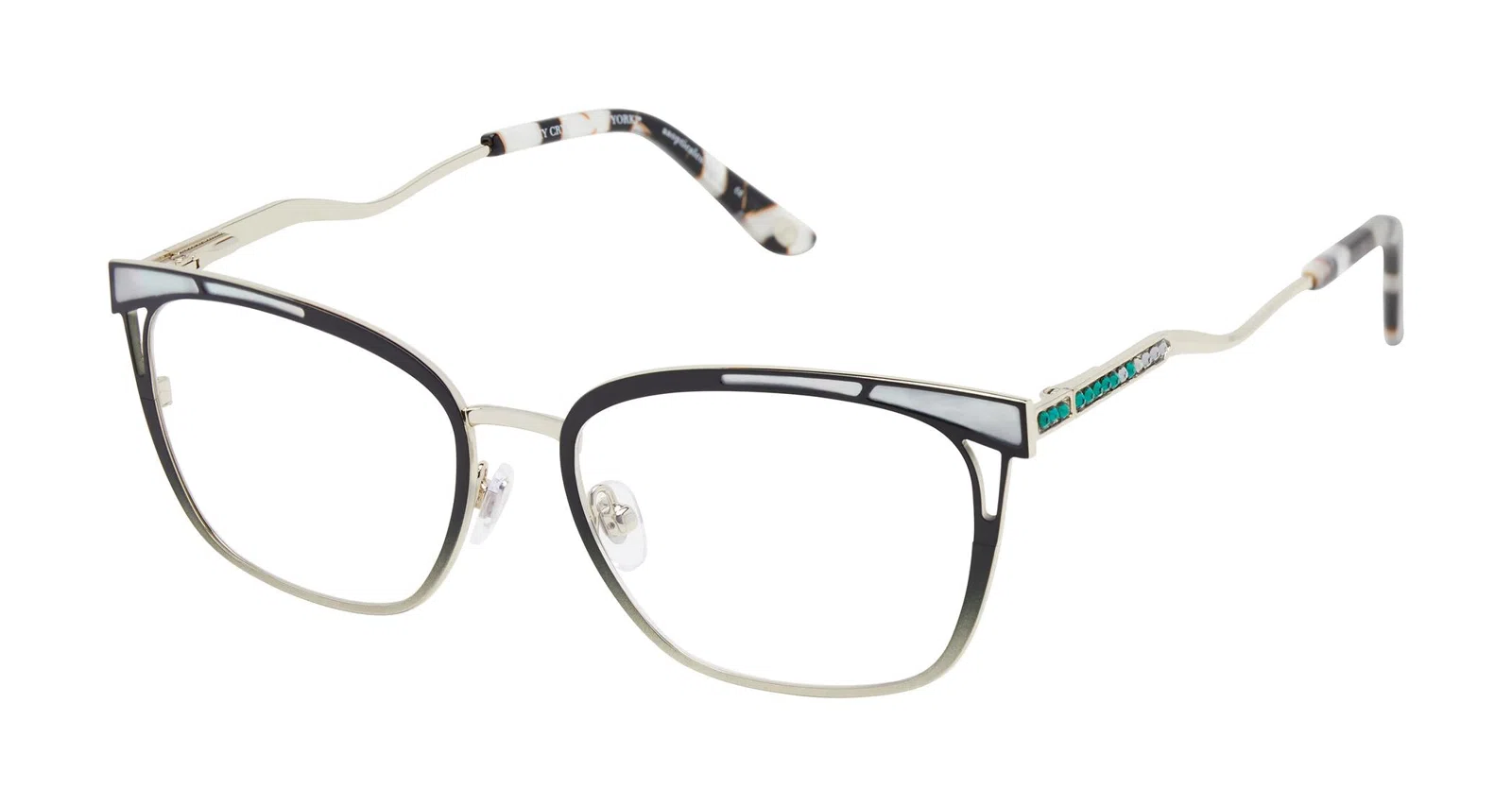 Jimmy Crystal New York TELLARO Eyeglasses - view 2